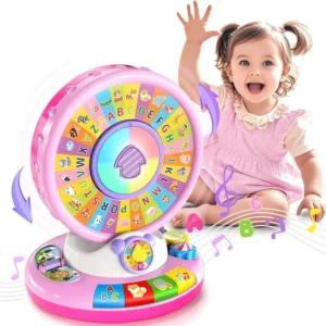 Musical Spin & Sing Alphabet Zoo with Lights & Sounds