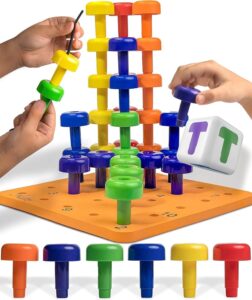 Peg Board Set - Montessori Toys 