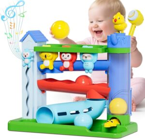 Montessori Toddler Toys, Interactive Musical Toy for 1-2 Year Old Boys & Girls