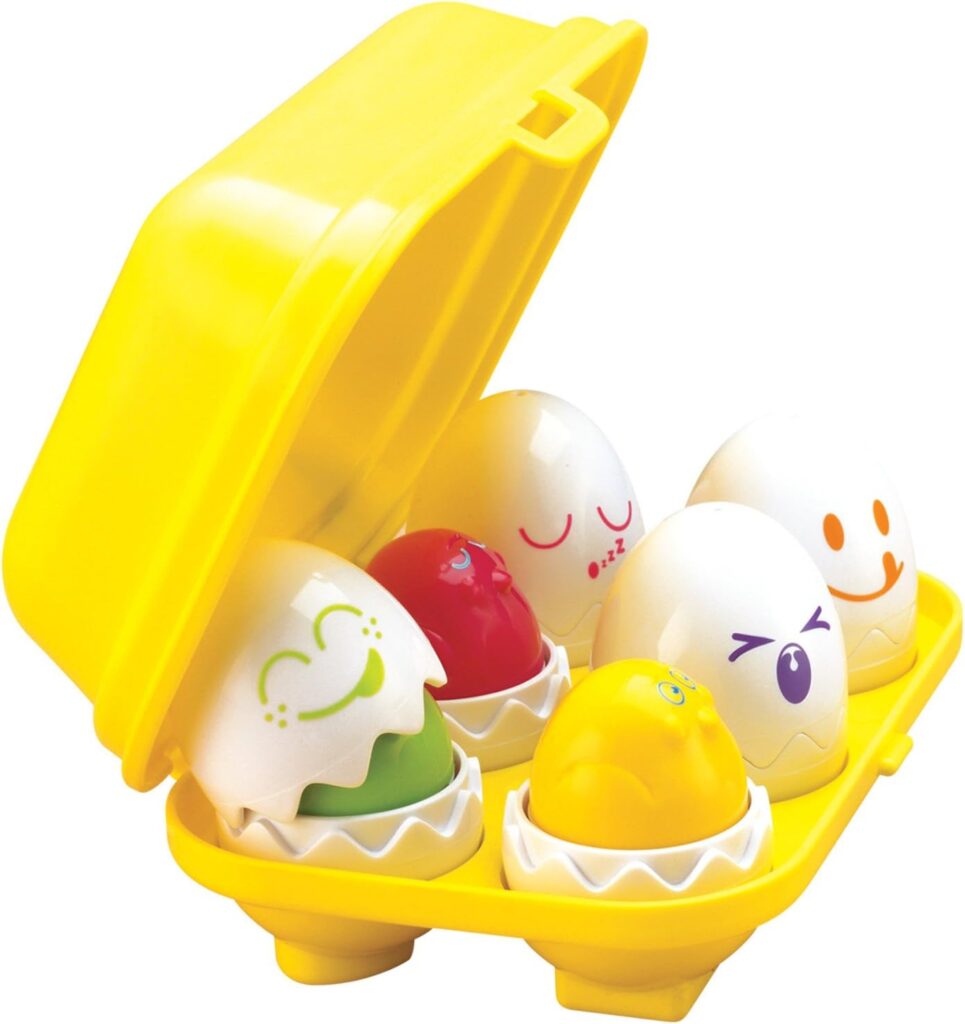 TOMY Toomies Hide & Squeak Eggs Bath Set